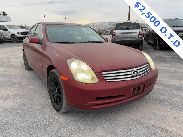 used 2004 INFINITI G35x car, priced at $2,500