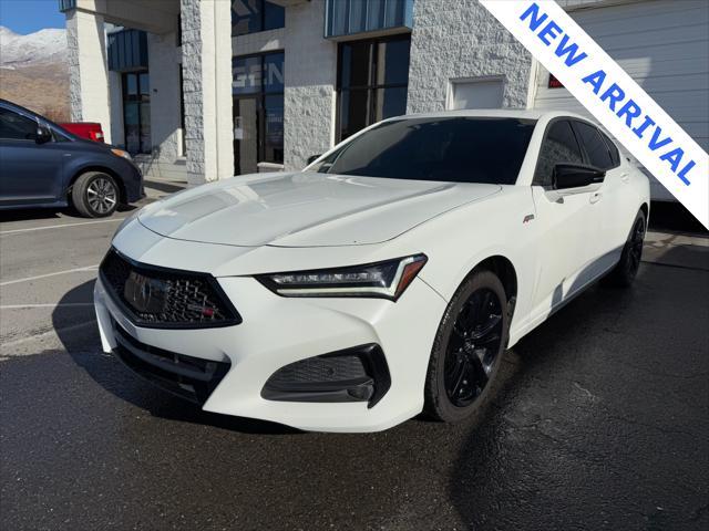 used 2022 Acura TLX car, priced at $24,000