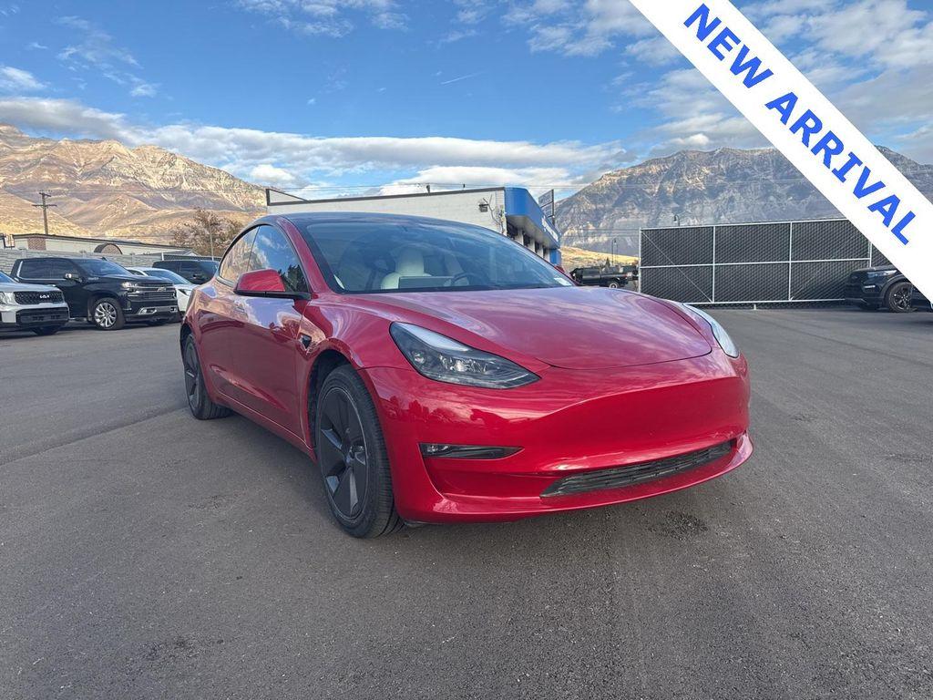 used 2023 Tesla Model 3 car, priced at $22,000