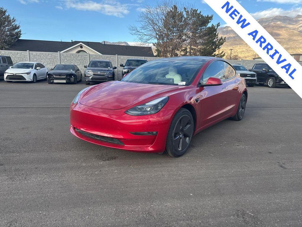 used 2023 Tesla Model 3 car, priced at $22,000