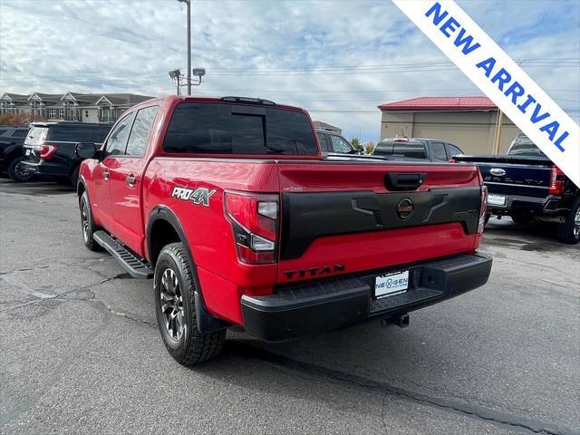 used 2020 Nissan Titan car, priced at $27,500