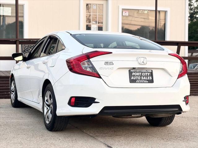 used 2017 Honda Civic car, priced at $13,995