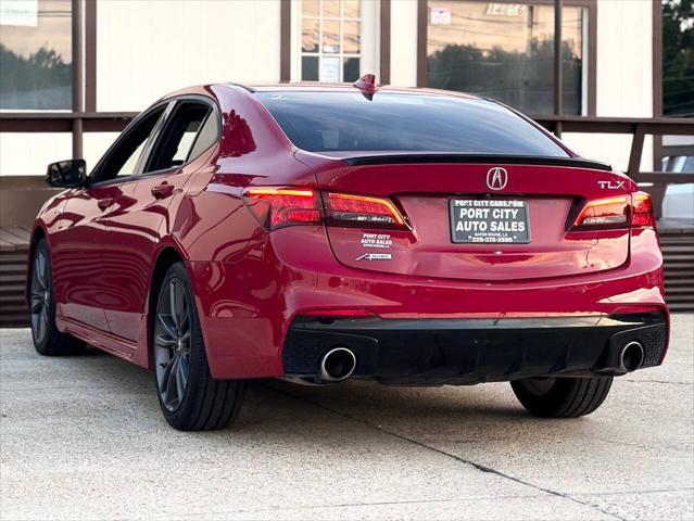 used 2018 Acura TLX car, priced at $13,995