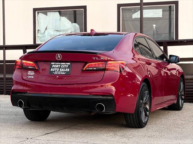 used 2018 Acura TLX car, priced at $13,995