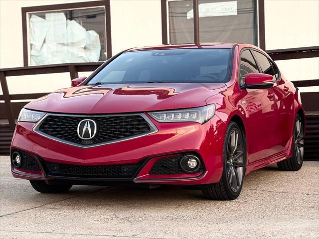 used 2018 Acura TLX car, priced at $13,995