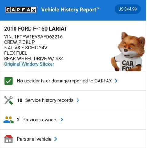 used 2010 Ford F-150 car, priced at $7,995