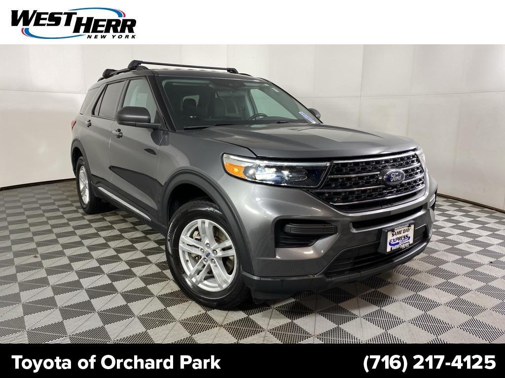 used 2022 Ford Explorer car, priced at $29,645