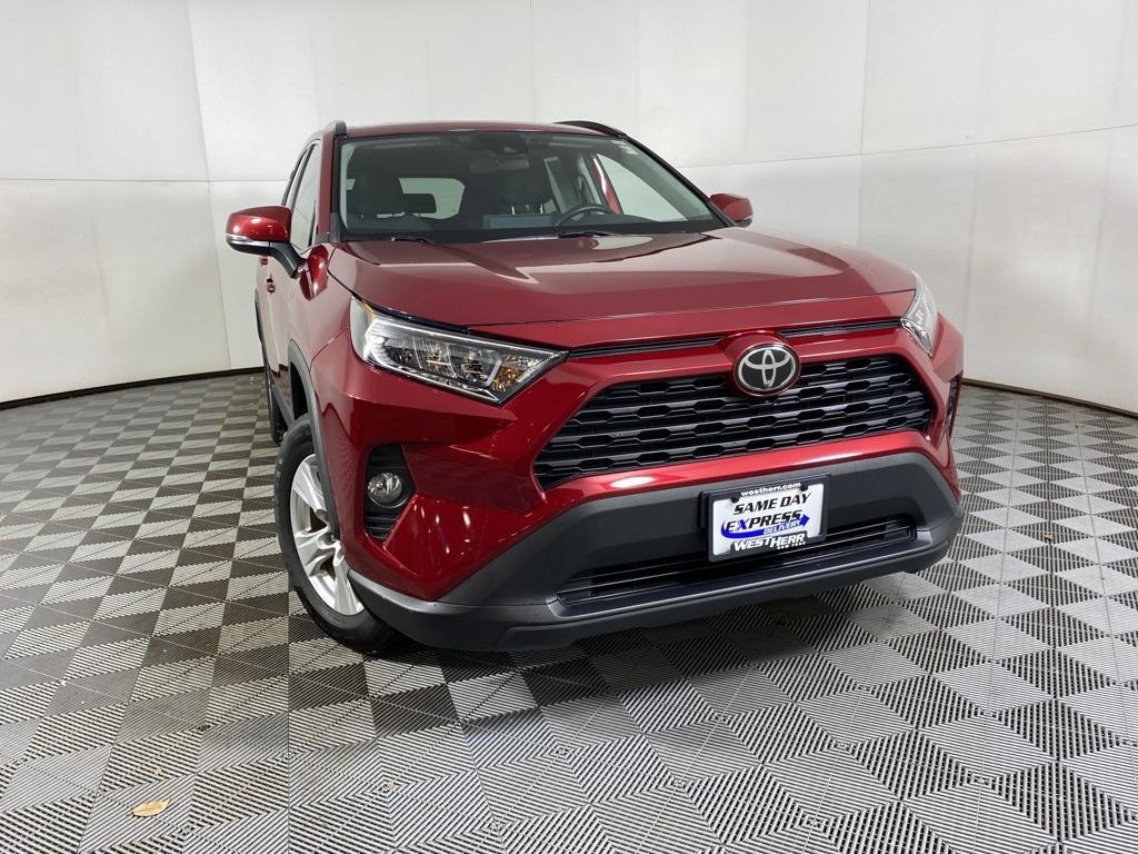 used 2021 Toyota RAV4 car, priced at $26,352