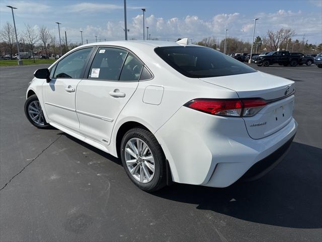 new 2025 Toyota Corolla Hybrid car, priced at $29,299