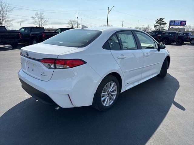 new 2025 Toyota Corolla Hybrid car, priced at $29,299