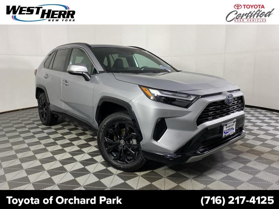 used 2022 Toyota RAV4 Hybrid car, priced at $33,531