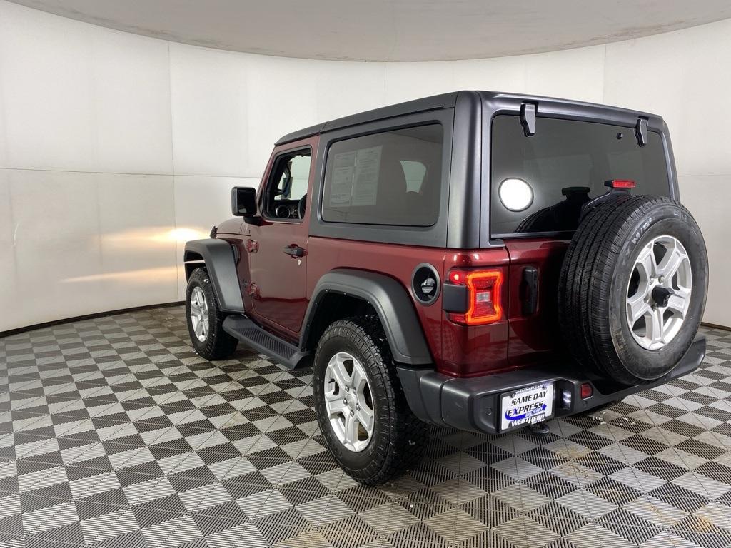 used 2022 Jeep Wrangler car, priced at $27,950