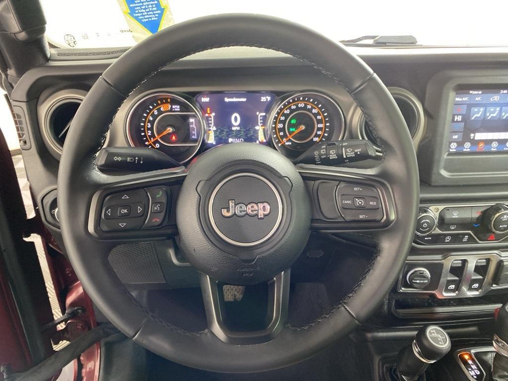 used 2022 Jeep Wrangler car, priced at $27,950