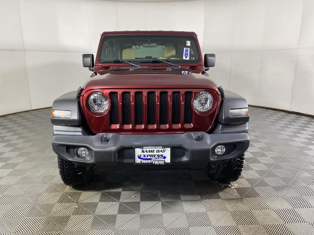 used 2022 Jeep Wrangler car, priced at $27,950