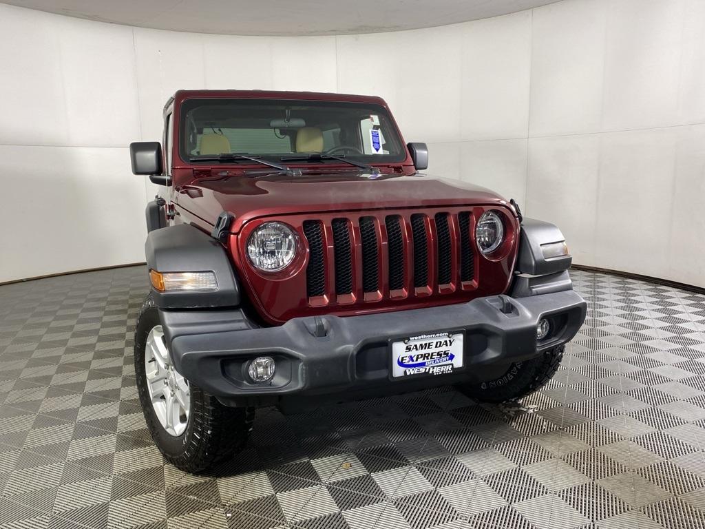 used 2022 Jeep Wrangler car, priced at $27,950