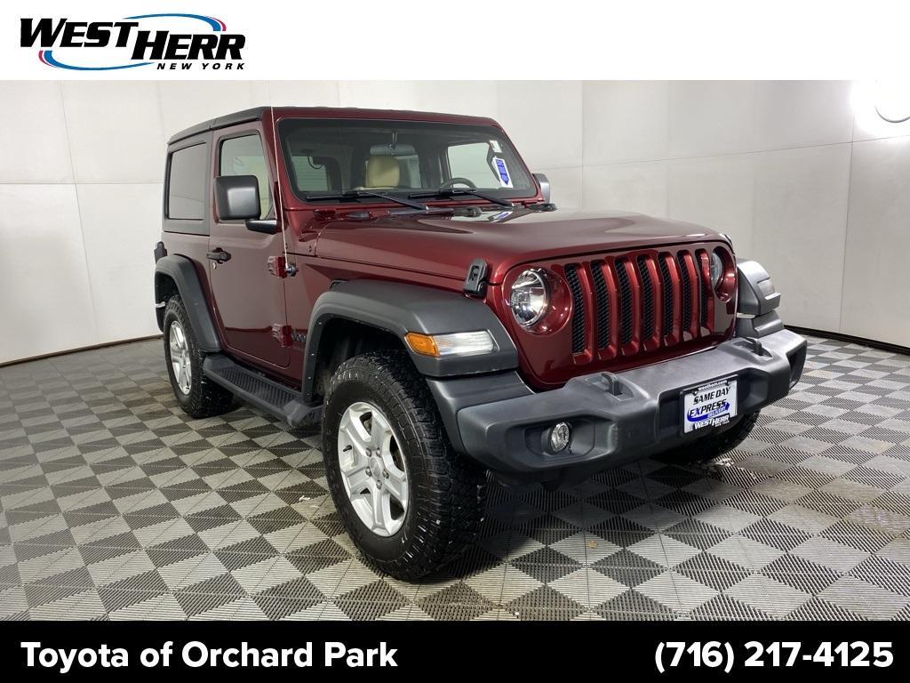 used 2022 Jeep Wrangler car, priced at $27,950