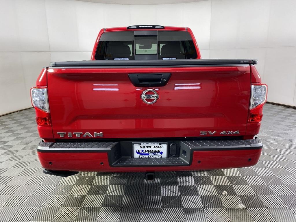 used 2021 Nissan Titan car, priced at $30,450