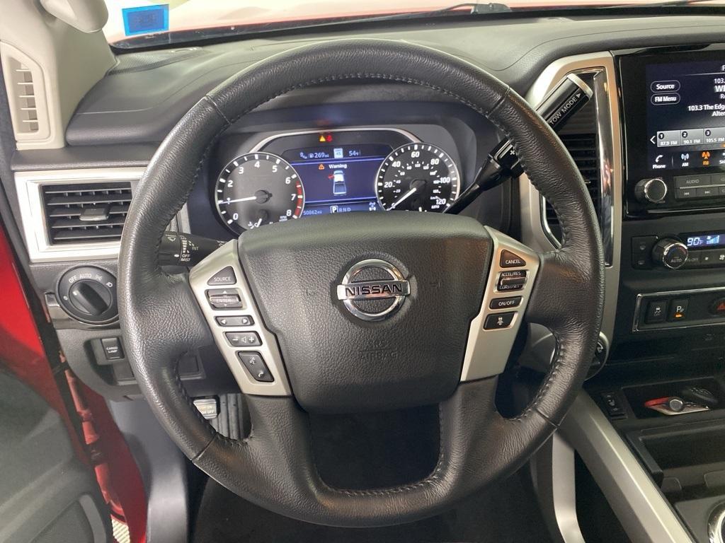 used 2021 Nissan Titan car, priced at $30,450