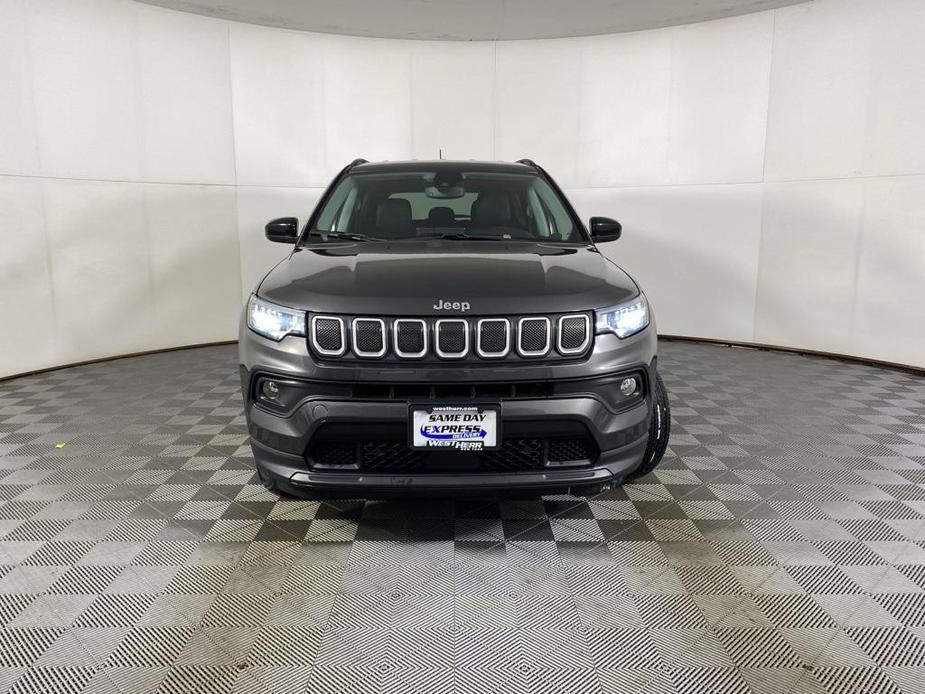 used 2022 Jeep Compass car, priced at $22,921