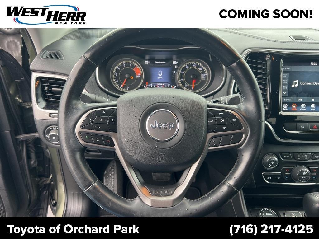 used 2019 Jeep Cherokee car, priced at $19,959