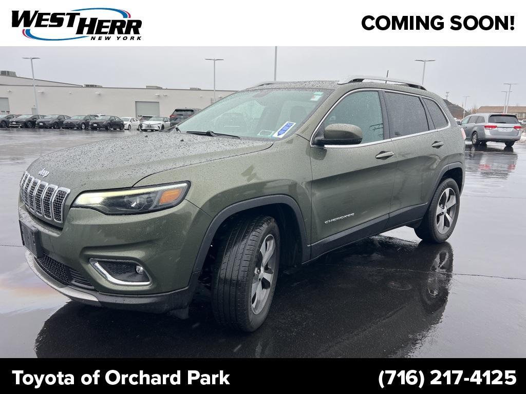 used 2019 Jeep Cherokee car, priced at $19,959