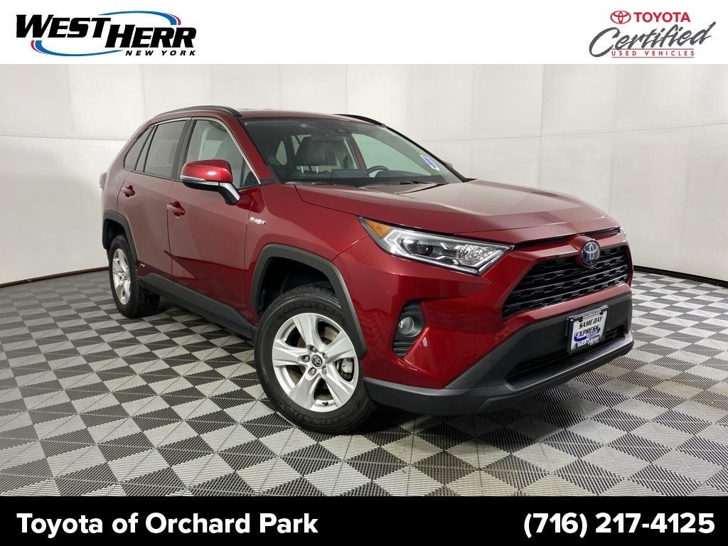 used 2021 Toyota RAV4 Hybrid car, priced at $31,530