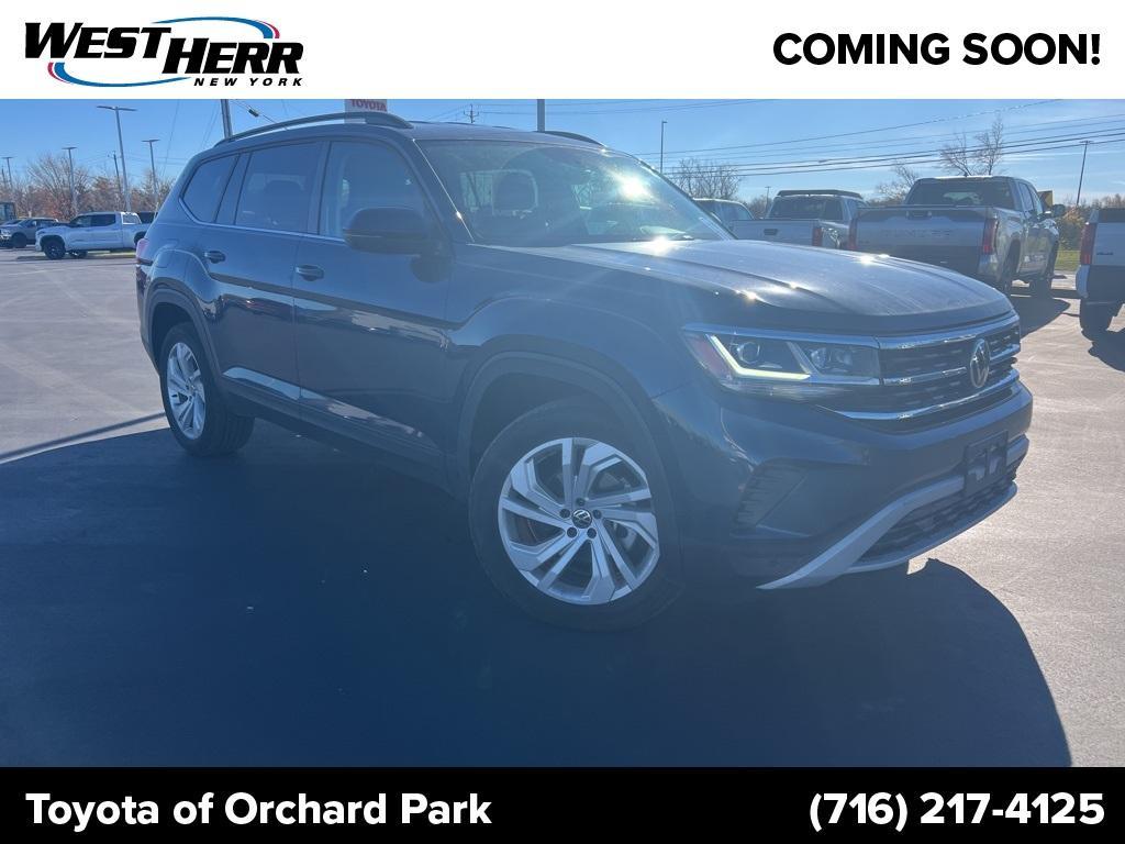 used 2021 Volkswagen Atlas car, priced at $28,722