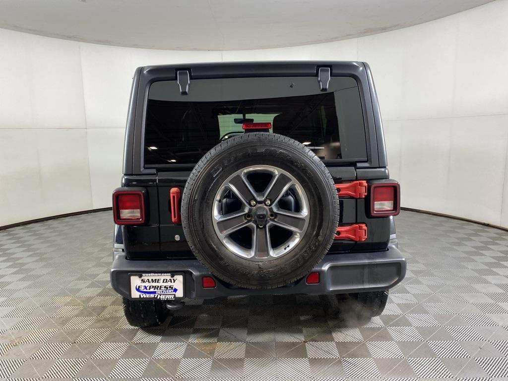 used 2020 Jeep Wrangler Unlimited car, priced at $29,854