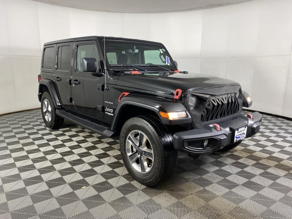 used 2020 Jeep Wrangler Unlimited car, priced at $29,854