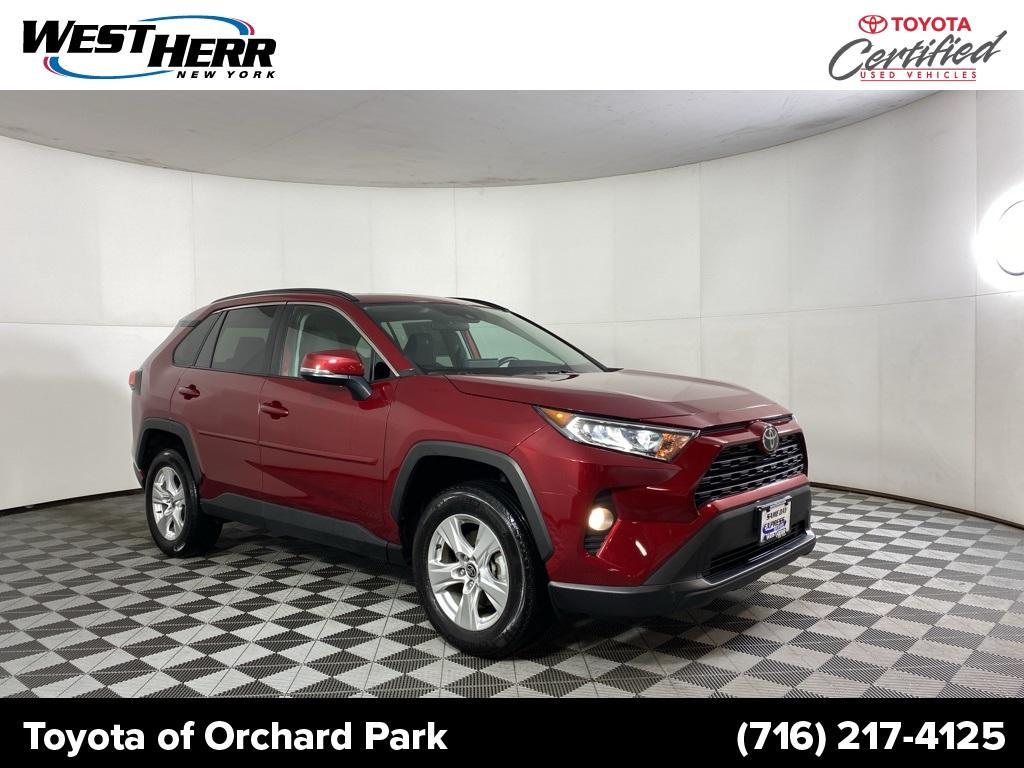 used 2021 Toyota RAV4 car, priced at $29,720