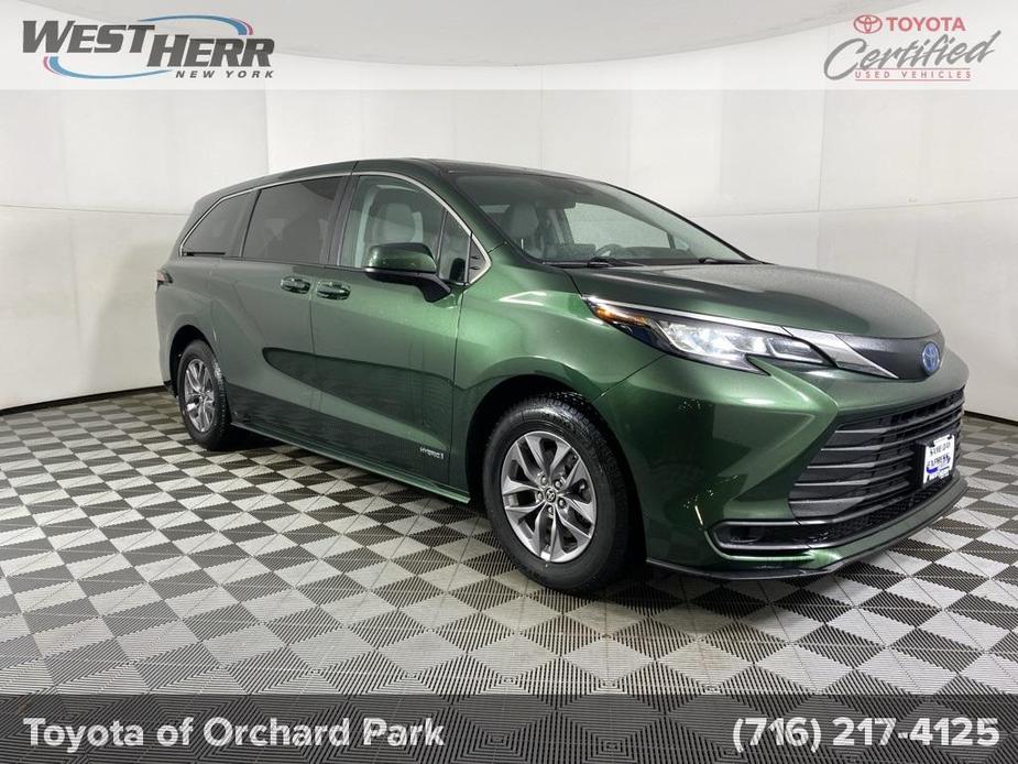 used 2021 Toyota Sienna car, priced at $35,551