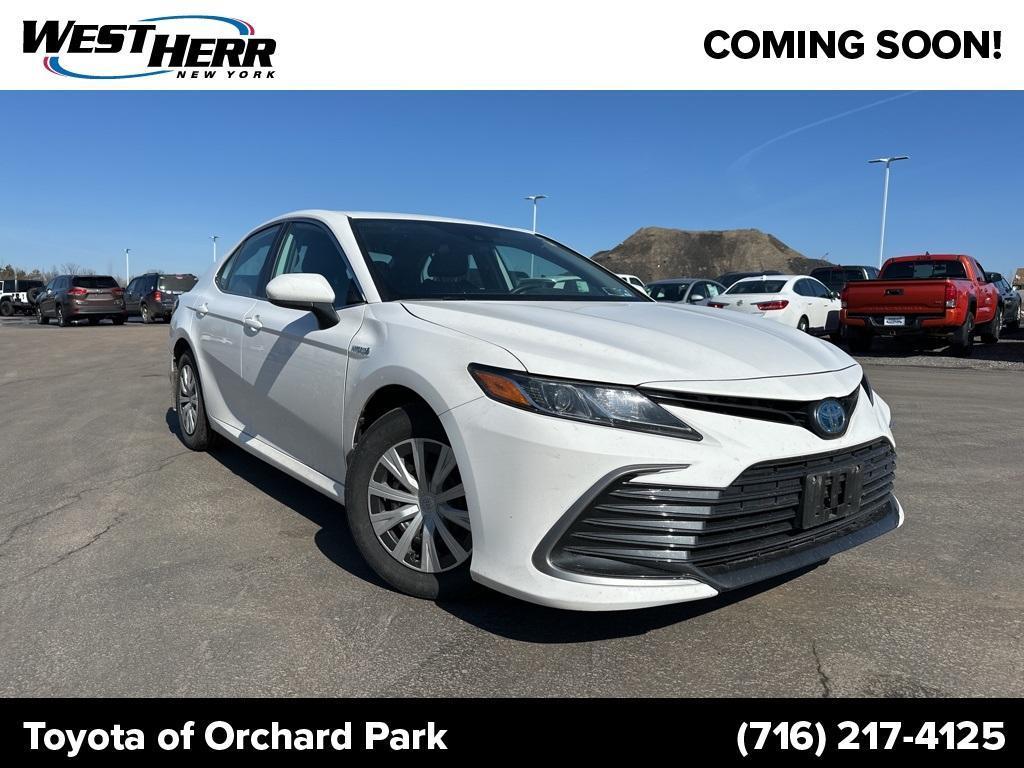 used 2021 Toyota Camry Hybrid car, priced at $23,949