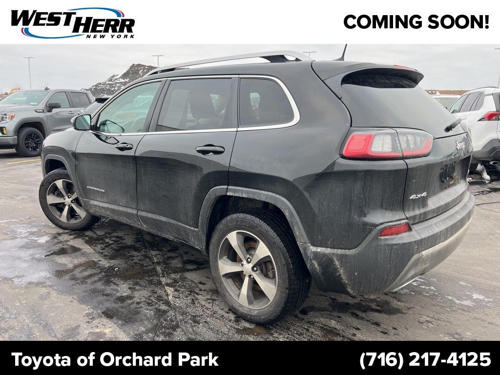 used 2019 Jeep Cherokee car, priced at $18,469