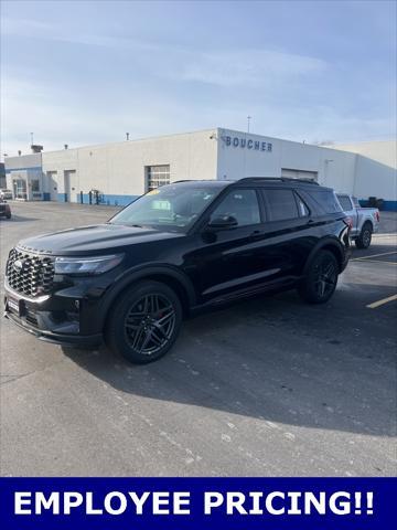 new 2025 Ford Explorer car, priced at $53,661