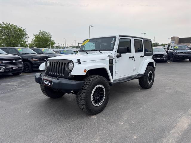 used 2017 Jeep Wrangler Unlimited car, priced at $23,450