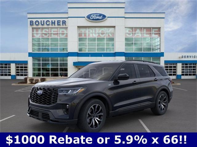 new 2025 Ford Explorer car, priced at $46,818