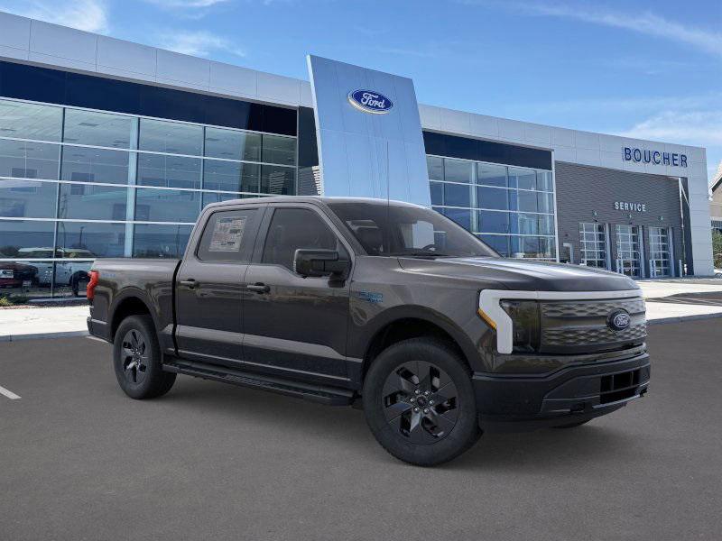 new 2025 Ford F-150 Lightning car, priced at $75,465