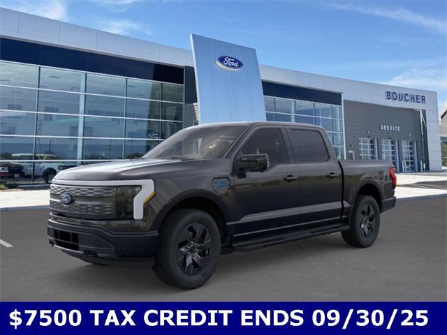 new 2025 Ford F-150 Lightning car, priced at $75,465
