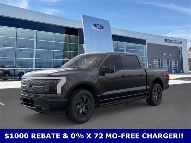 new 2025 Ford F-150 Lightning car, priced at $75,865