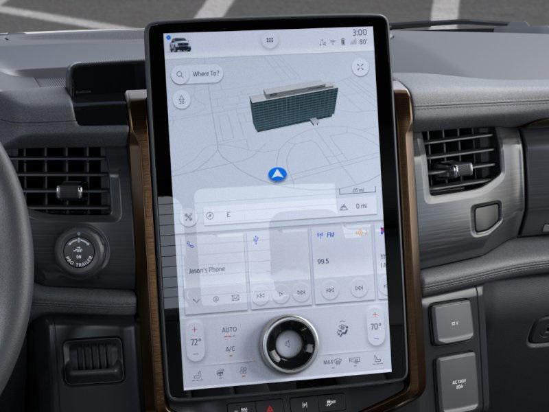 new 2025 Ford F-150 Lightning car, priced at $75,465