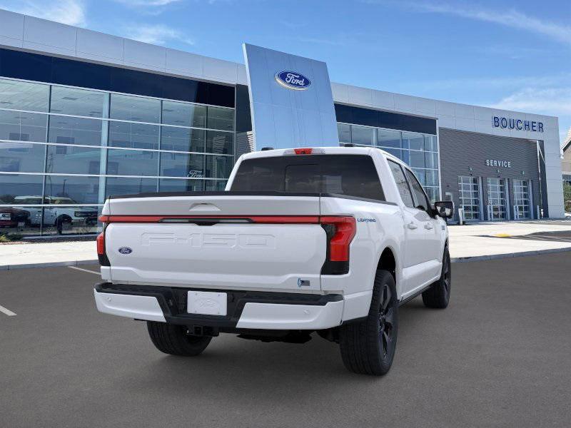 new 2025 Ford F-150 Lightning car, priced at $82,500