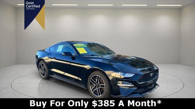 used 2022 Ford Mustang car, priced at $26,597