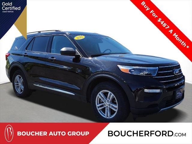 used 2021 Ford Explorer car, priced at $31,277