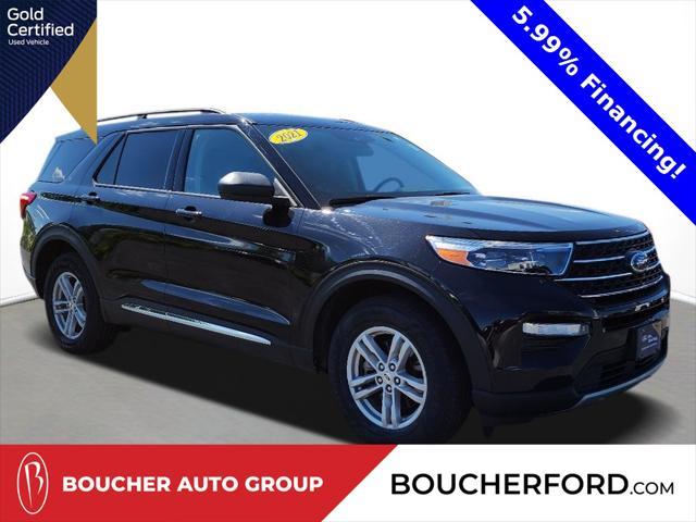 used 2021 Ford Explorer car, priced at $31,975