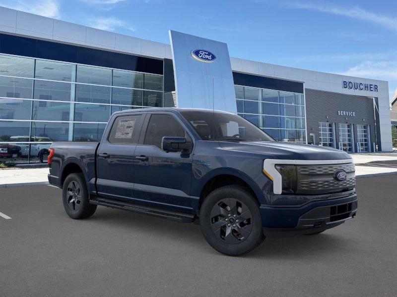 new 2025 Ford F-150 Lightning car, priced at $75,465