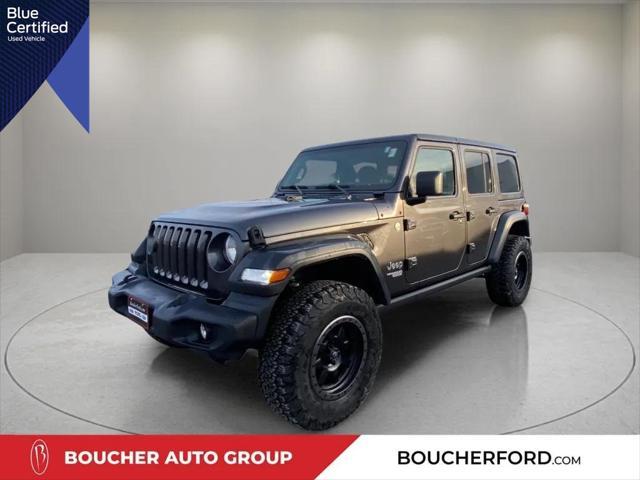 used 2020 Jeep Wrangler Unlimited car, priced at $25,777