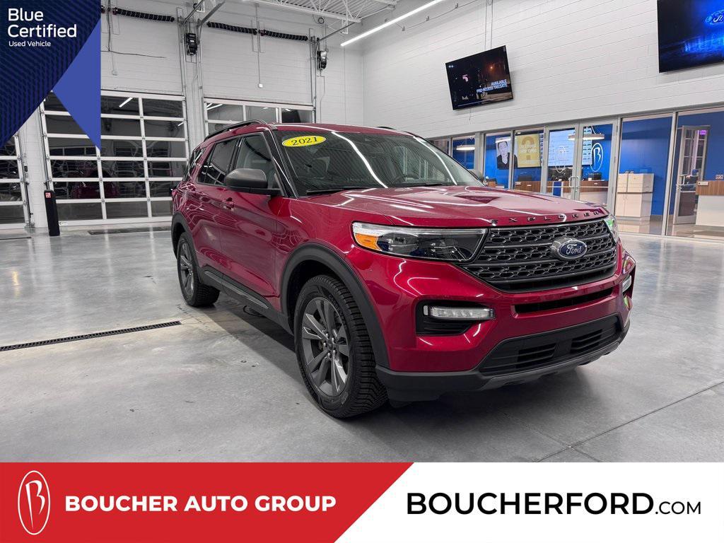 used 2021 Ford Explorer car, priced at $24,997