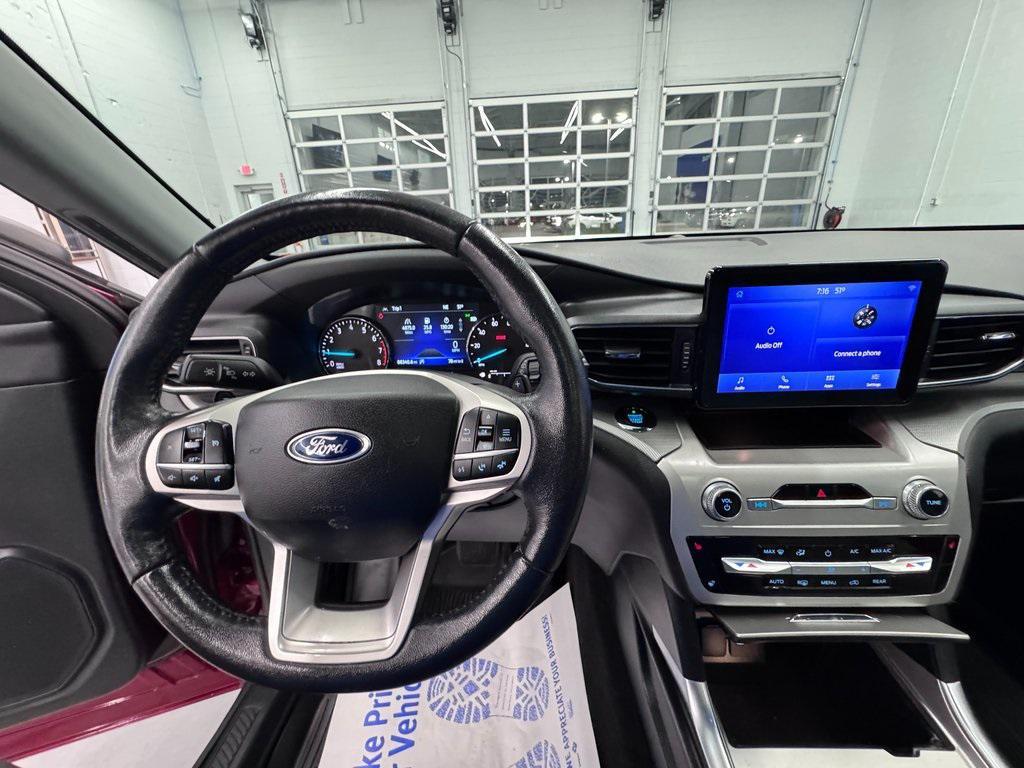 used 2021 Ford Explorer car, priced at $24,777