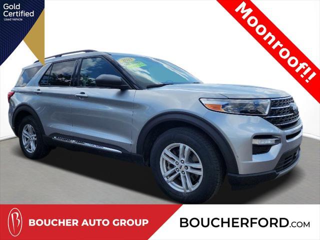 used 2021 Ford Explorer car, priced at $30,277