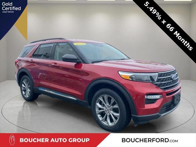 used 2022 Ford Explorer car, priced at $32,997